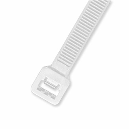 EVERMARK 8 in. Natural Cable Tie, 120 lbs, 100PK EM-08-120-9-C